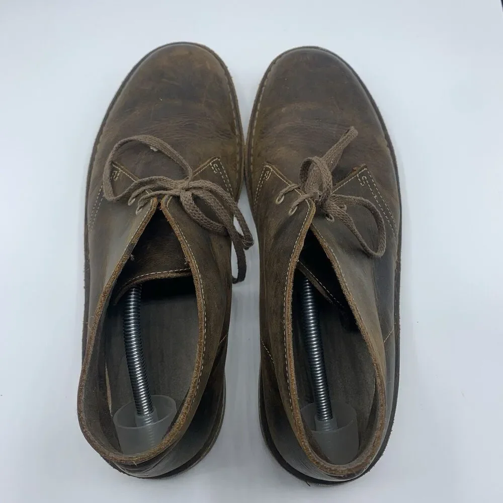Clarks Bushacre 2 Beeswax Desert Boot Chukka Size 11 Men's Brown
